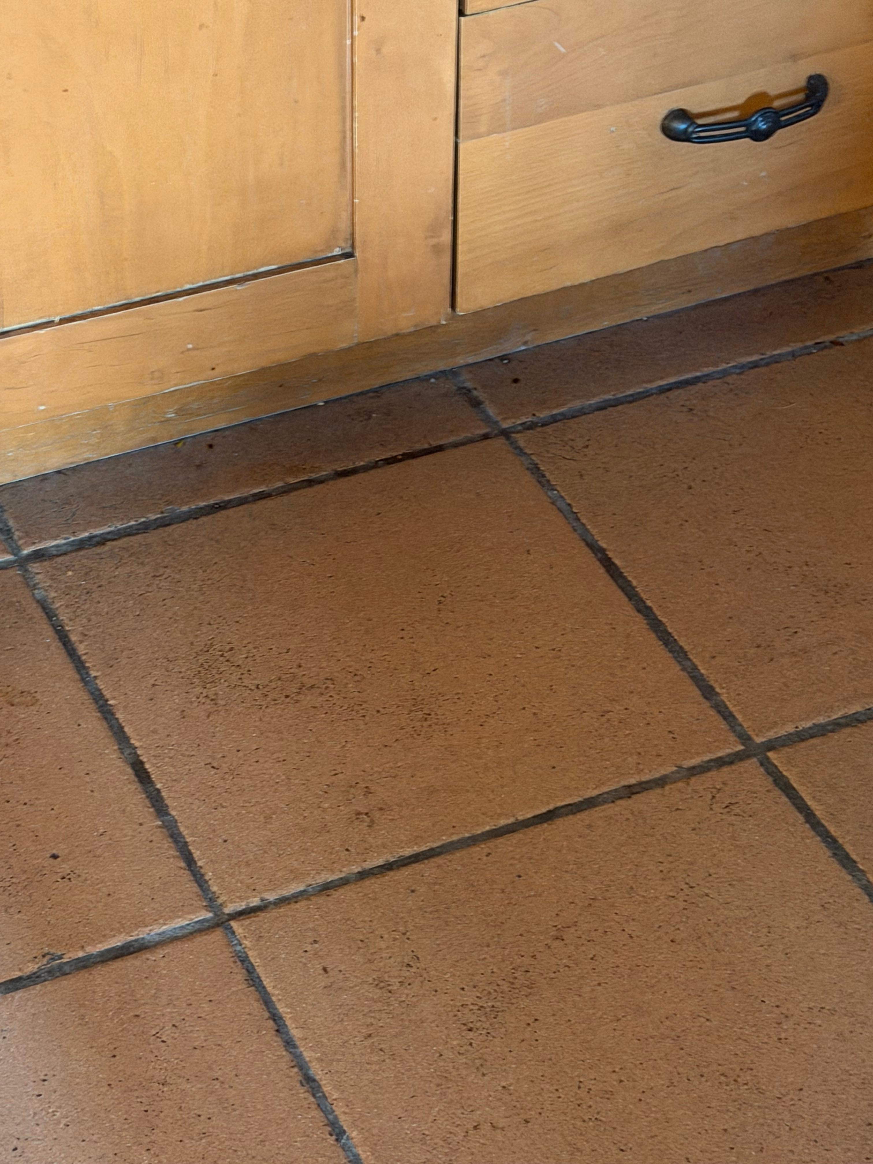 Floors need a washing bad. 