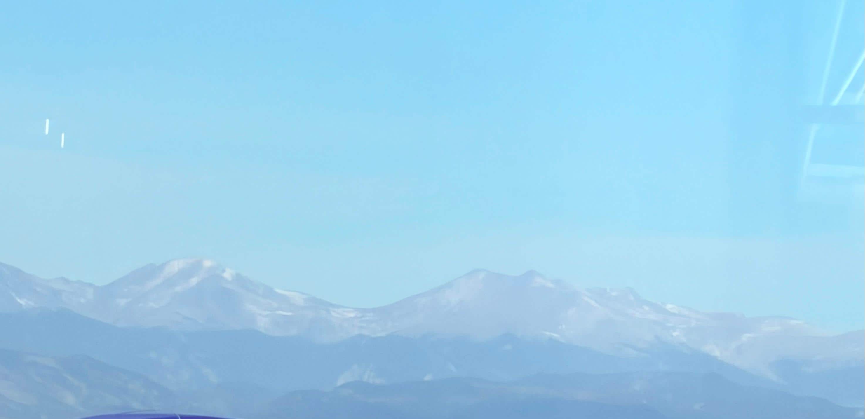 View from gate at DIA
