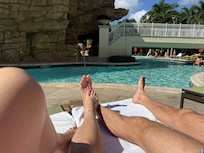 Pool area clean and great up-keeping. Thank you!