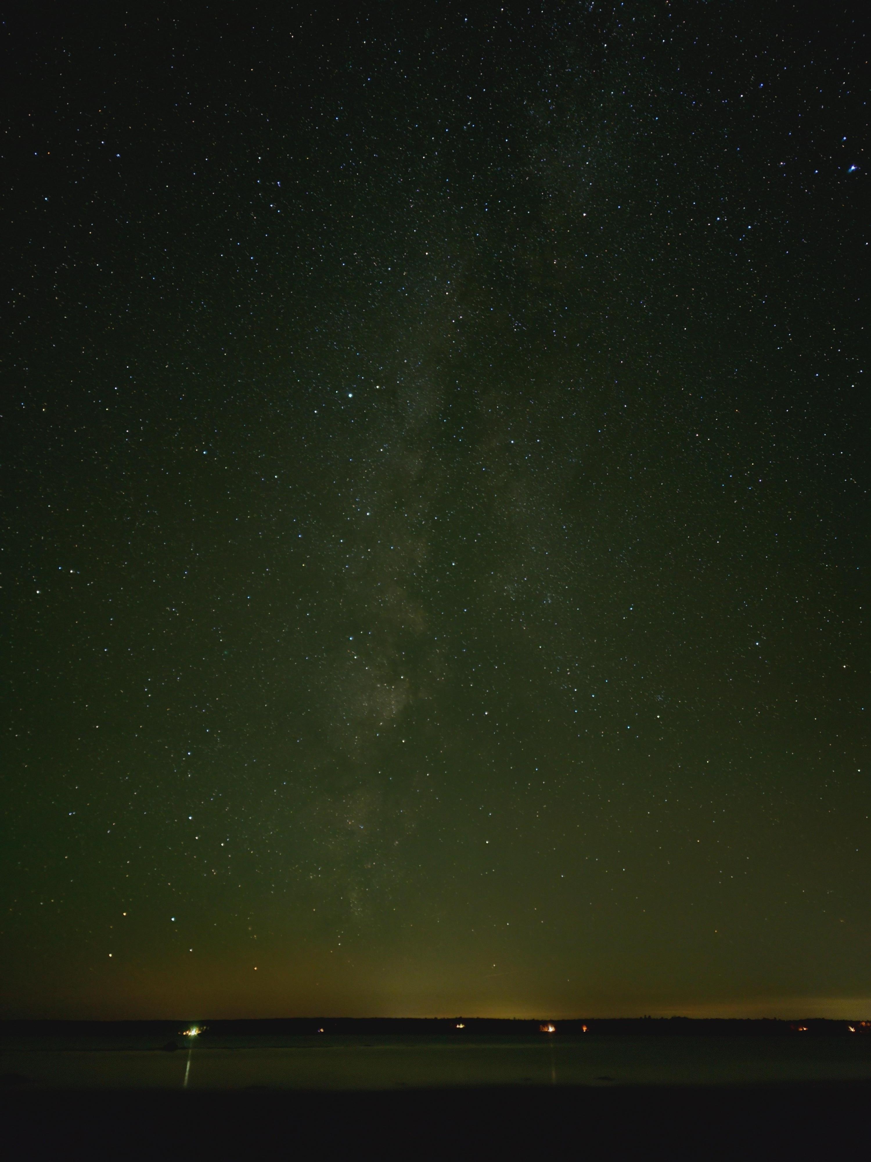 Skies so clear you can see so many stars.