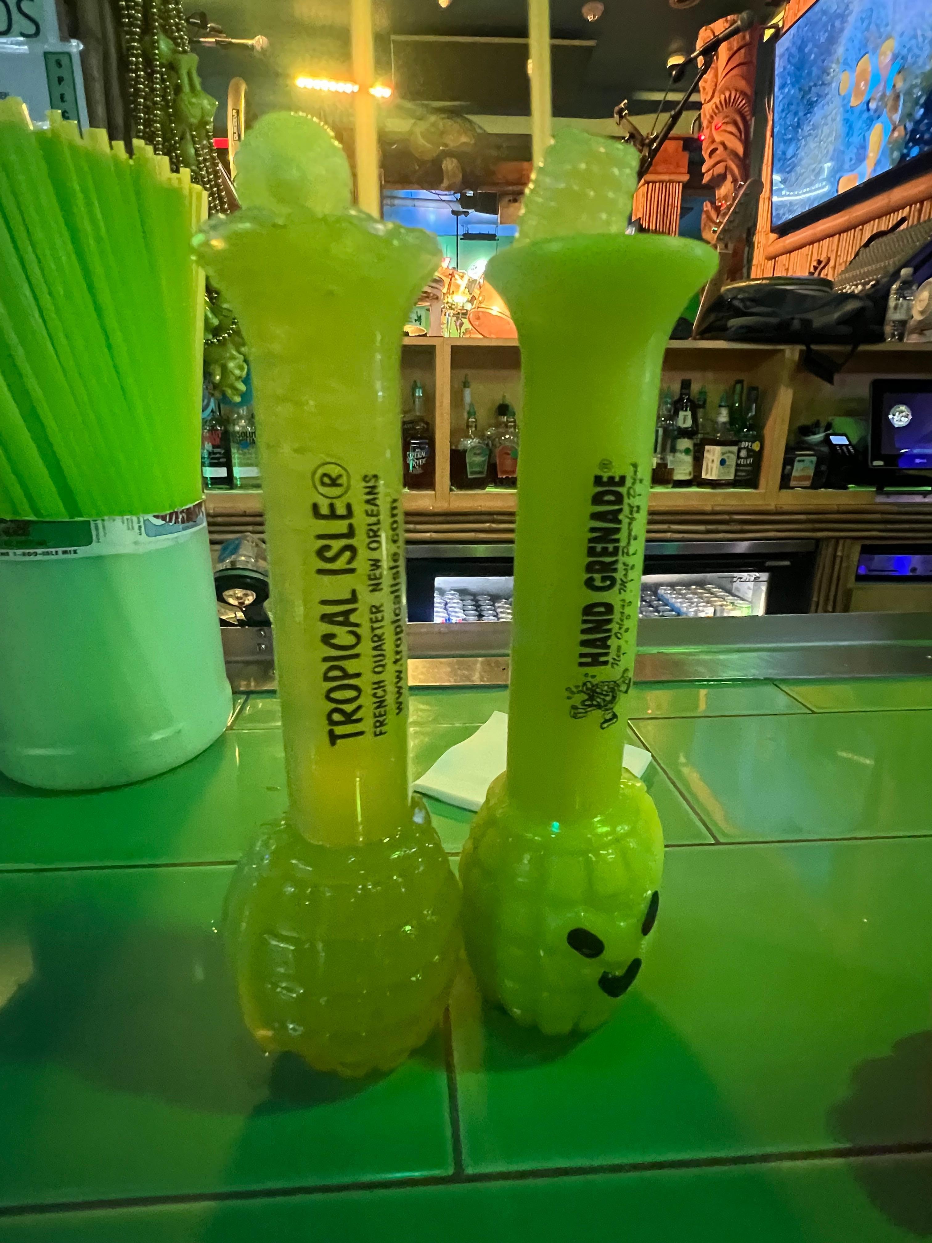 Outside of hotel. 1/2 block from everything.