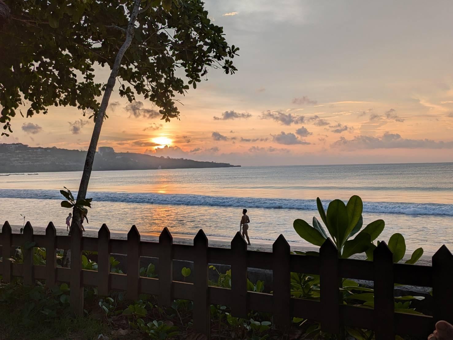 夕日がきれいに見えるホテルです