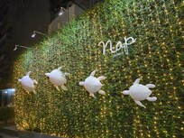 Entrance to parking area