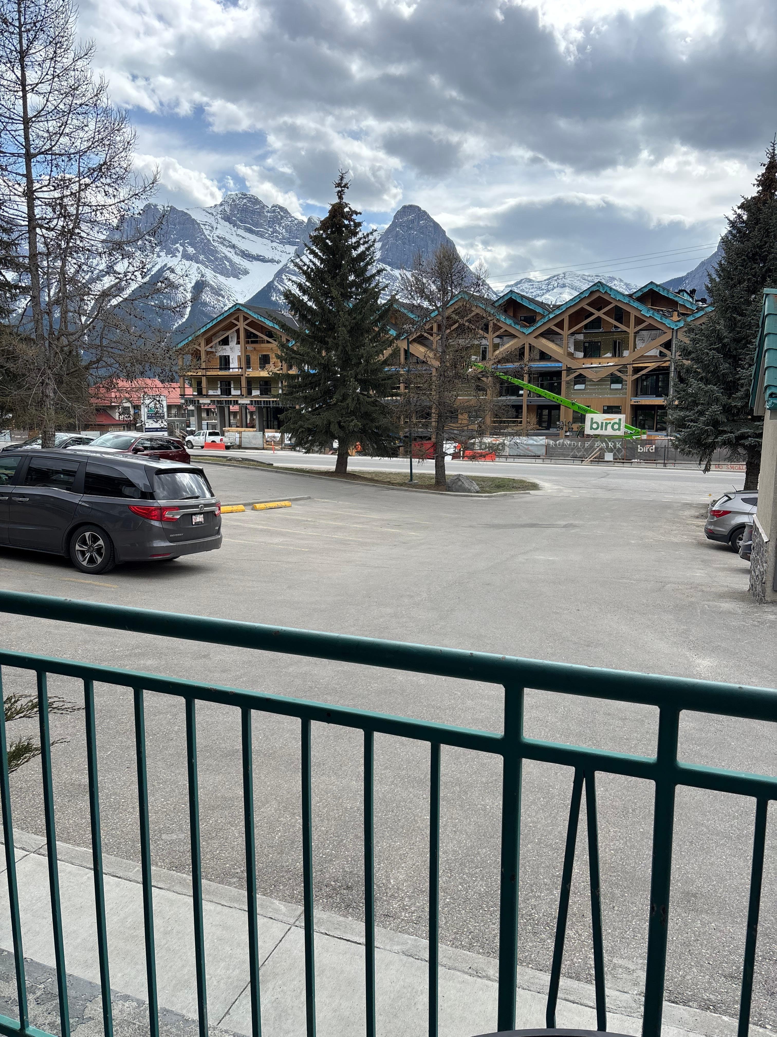 View across the street 