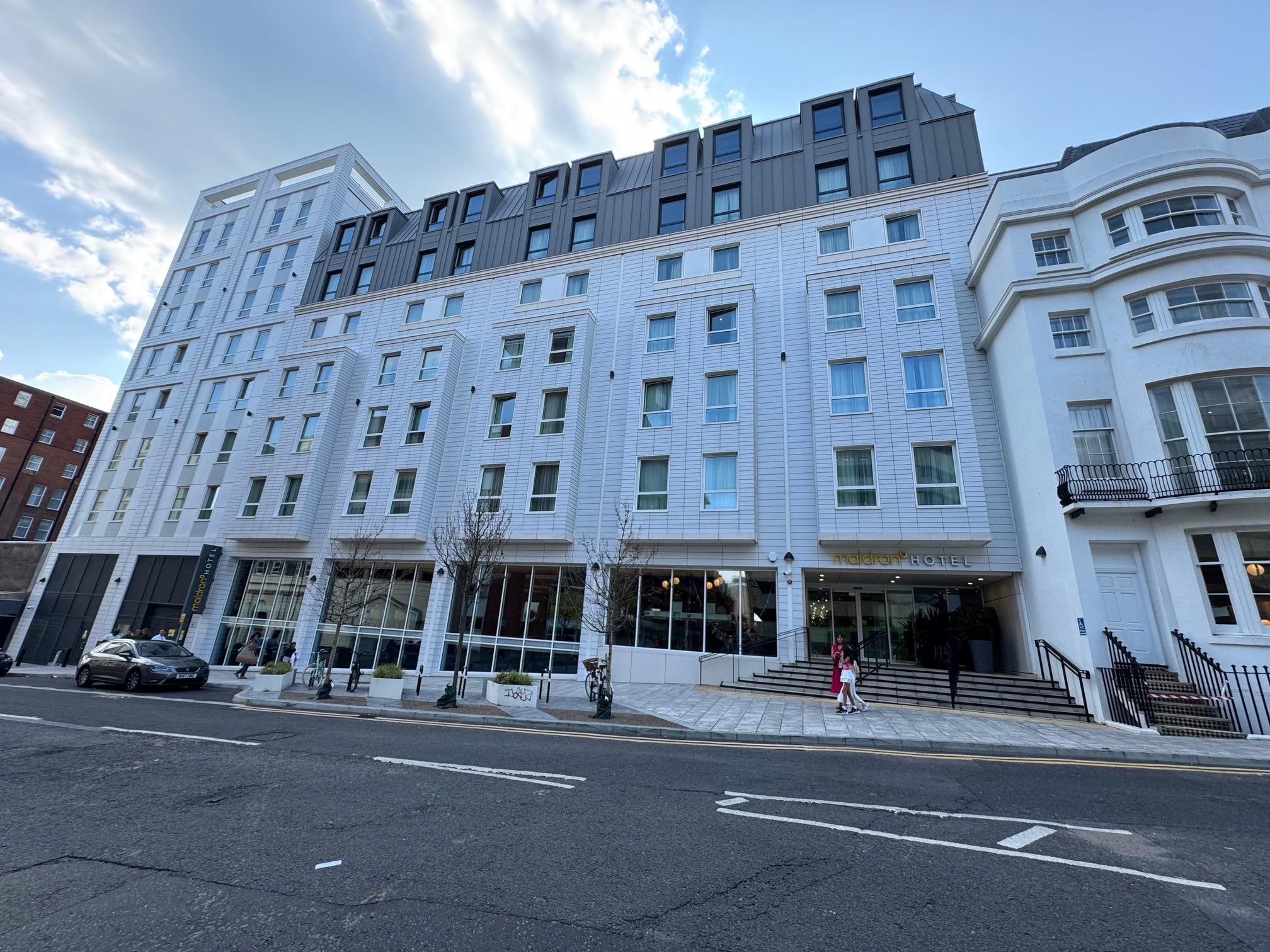 Everything is spotless and shiny in the very new Maldron Hotel, a very welcome arrival in the centre of Brighton.