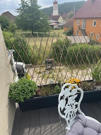 Terrasse hat kein Geländer