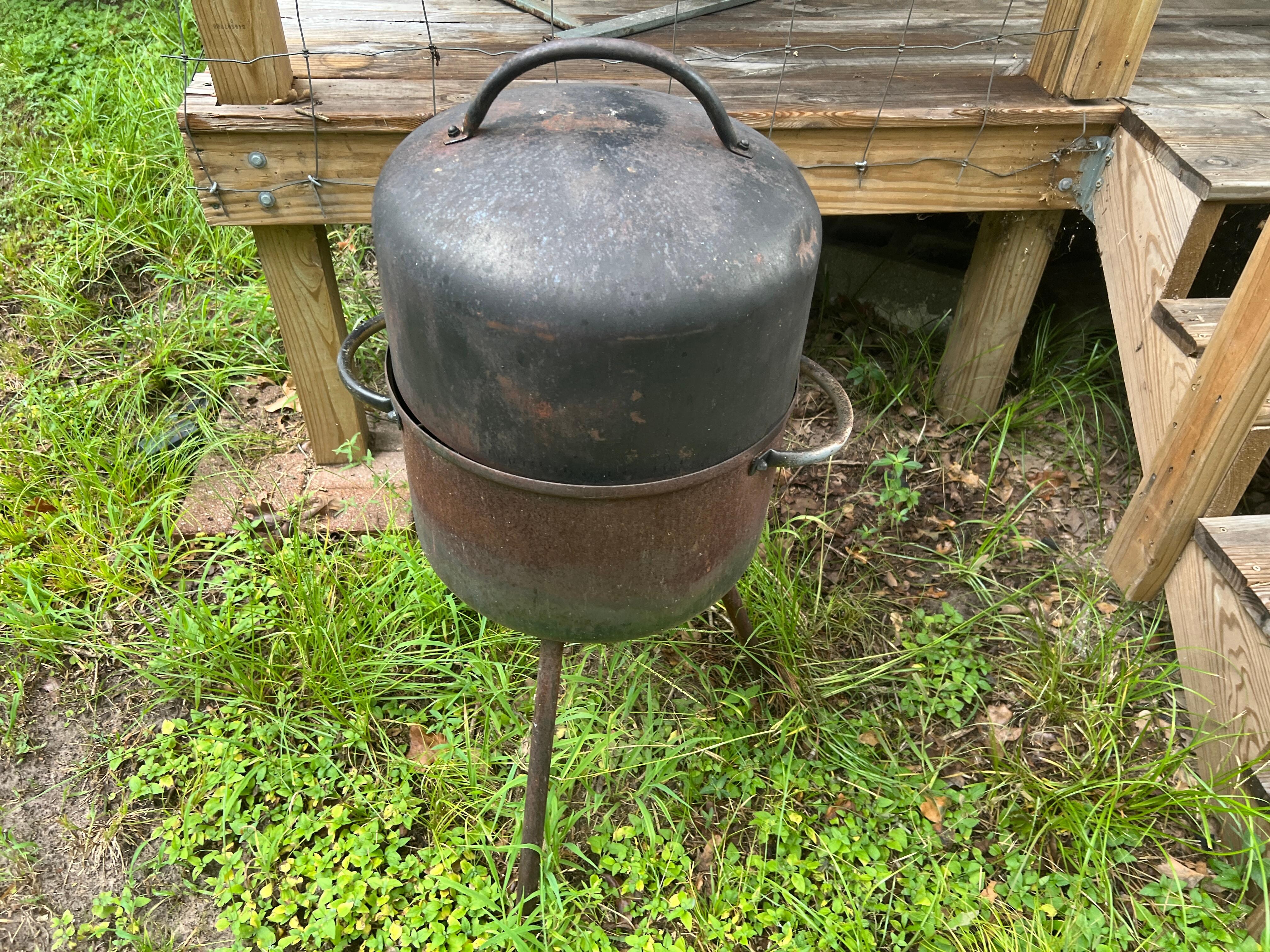 BBQ pit needs wirk