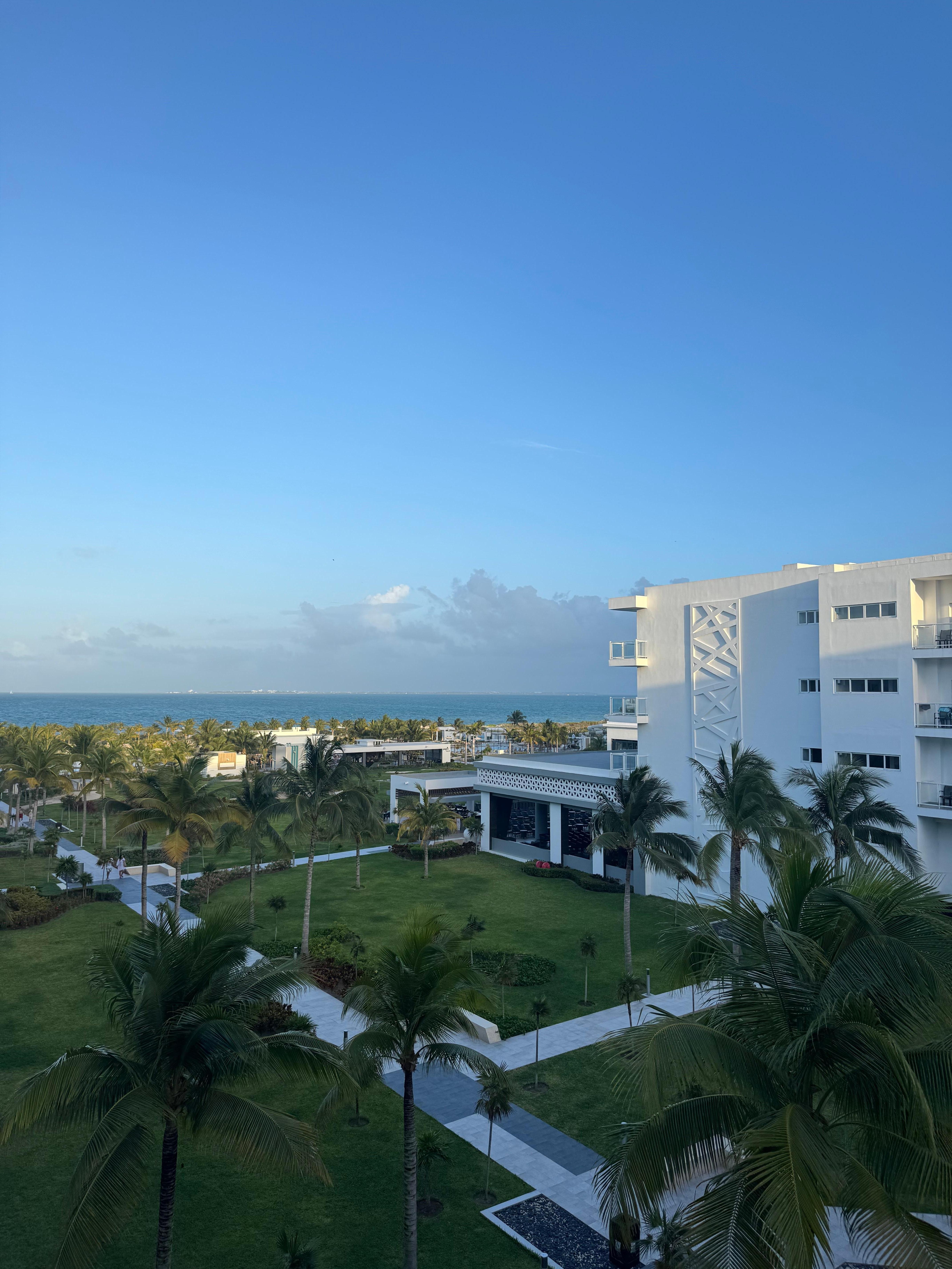 View from our balcony