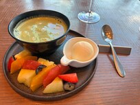 ホテルの中のランチメニュー