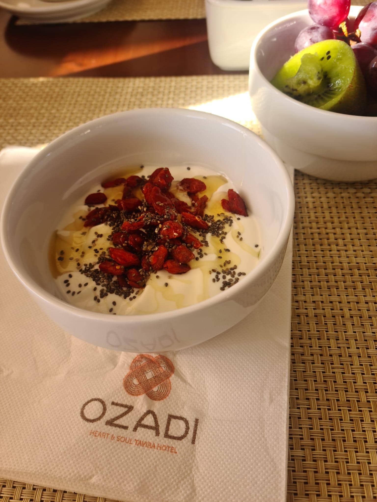 Breakfast on the third floor