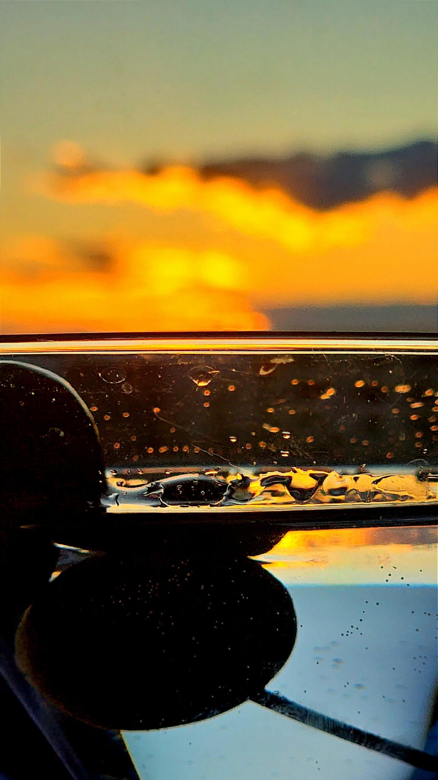 The view from my hotel window with a martini in my hand.