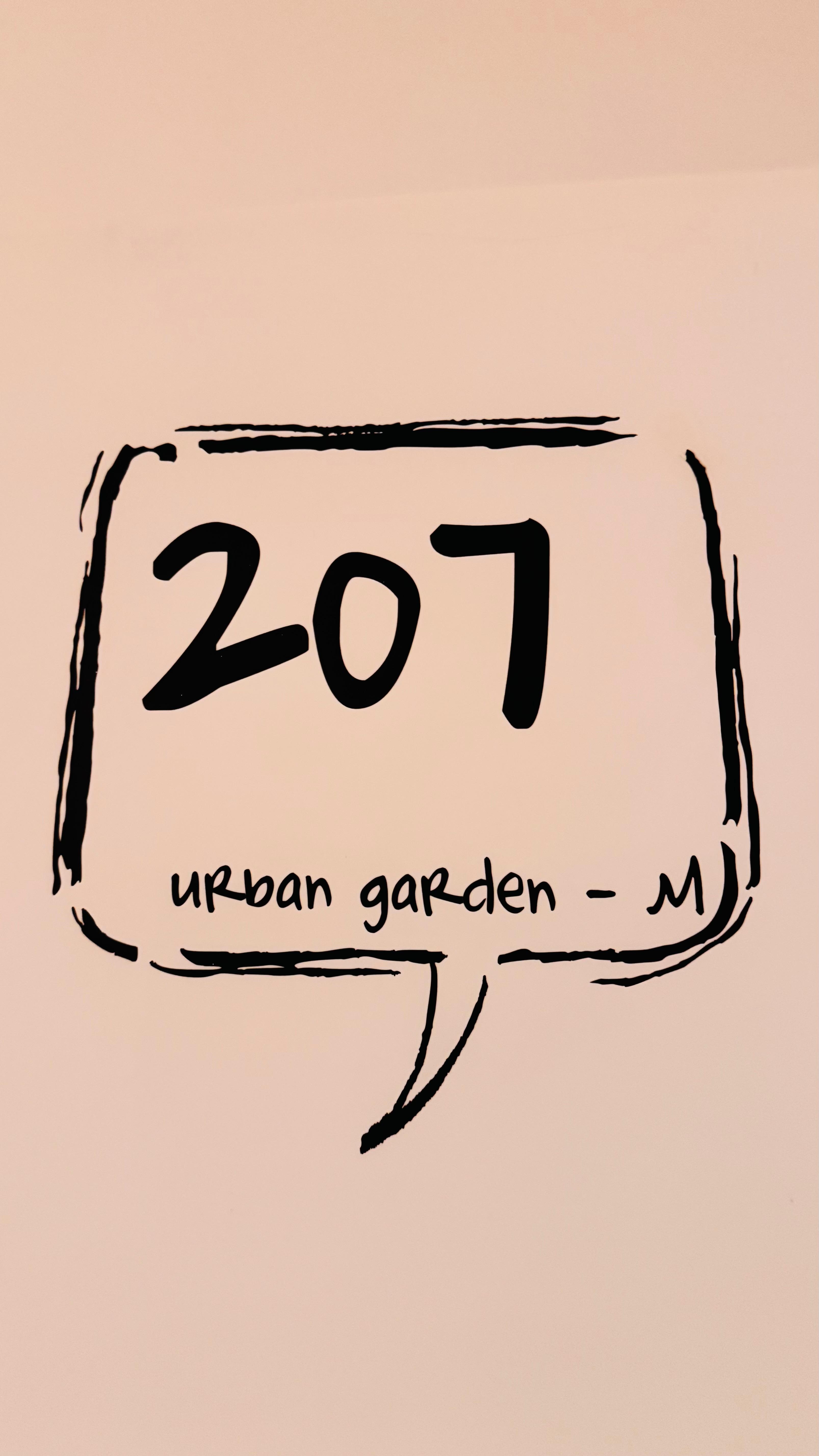 This how they mark the room number 