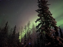 Northern lights Nov 2026 from drive way.