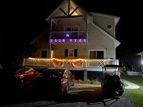 Our decorations for “Pledge the Pink”