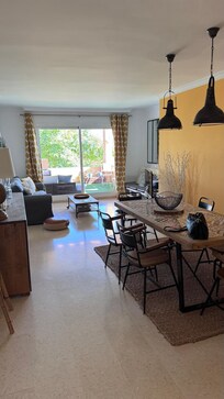 Séjour très bien décoré