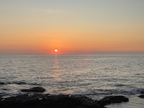 View from oceanfront deck