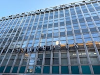 Main entrance of the Sanderson Hotel London