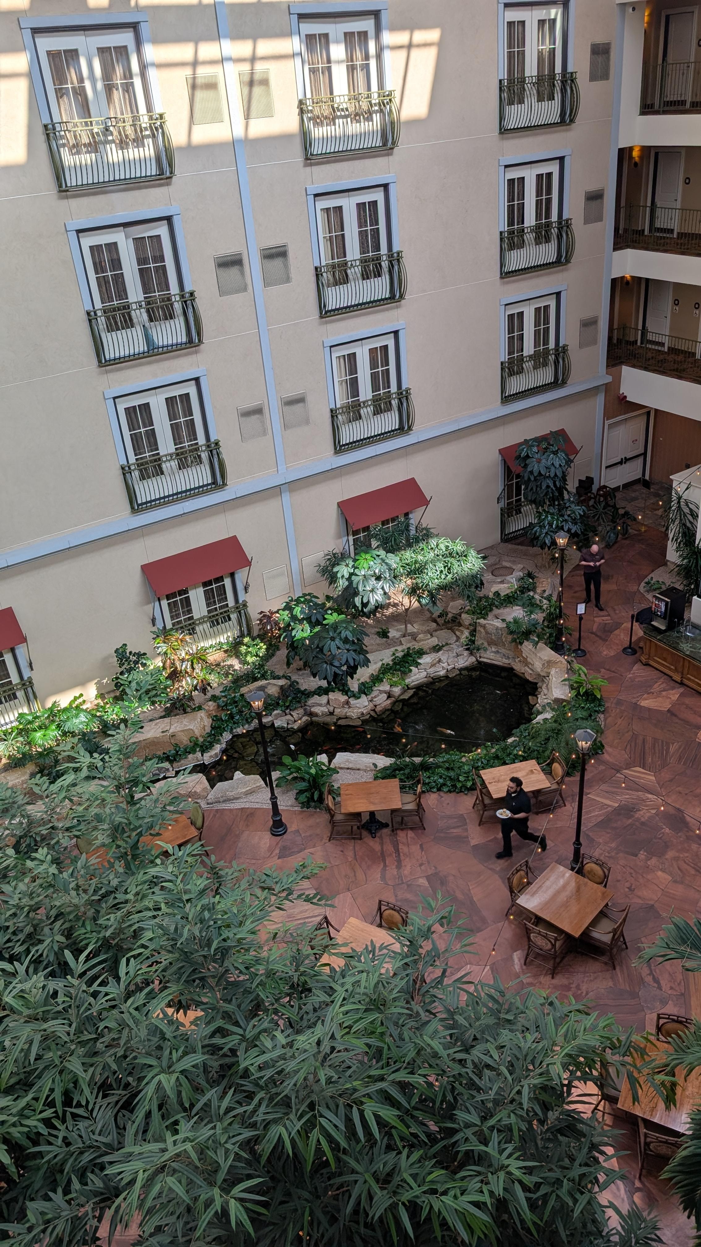 Courtyard view