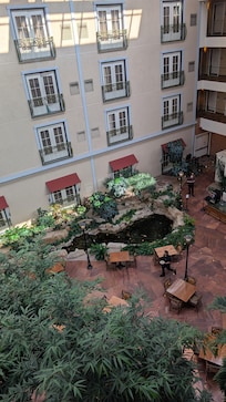 Courtyard view