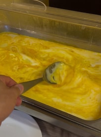 Raw eggs waiting to become scrambled