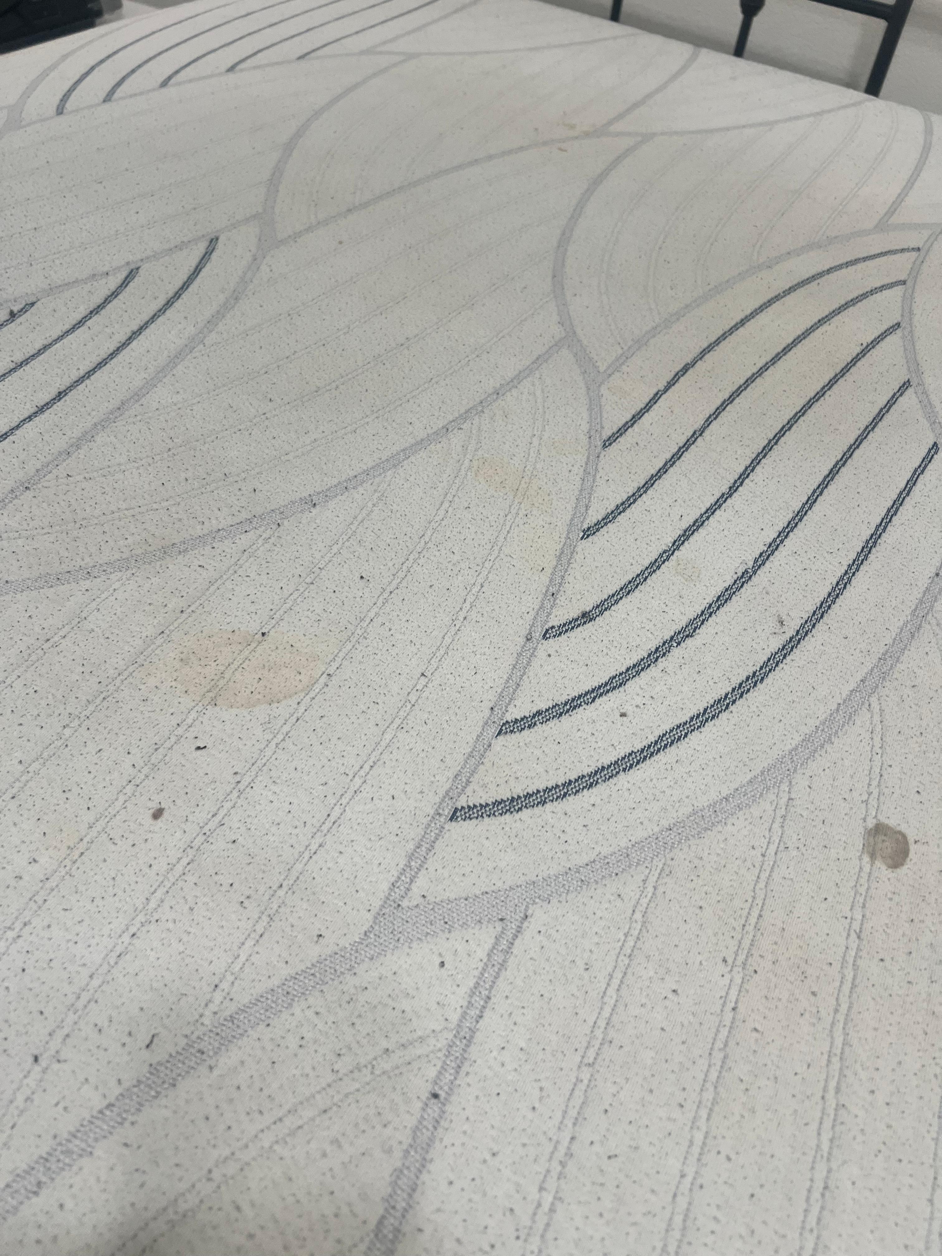 Stained sheets and mattress covers 