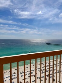 The view from our balcony!