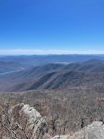 Nearby hiking off of Bkue Ridge Parkway