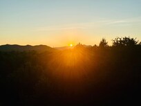 Sunsets from the balcony