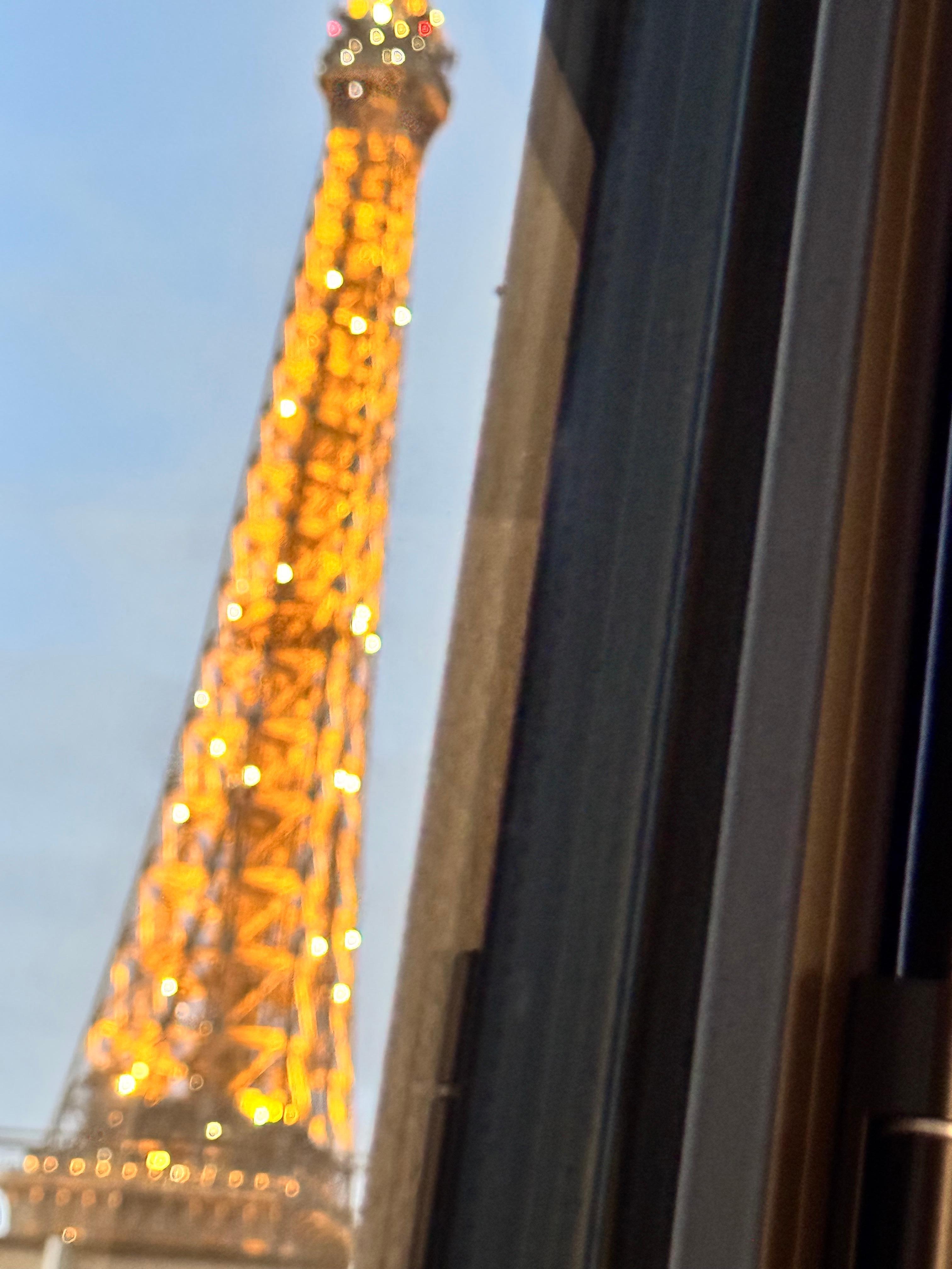 Tower view at night from our room. 1107