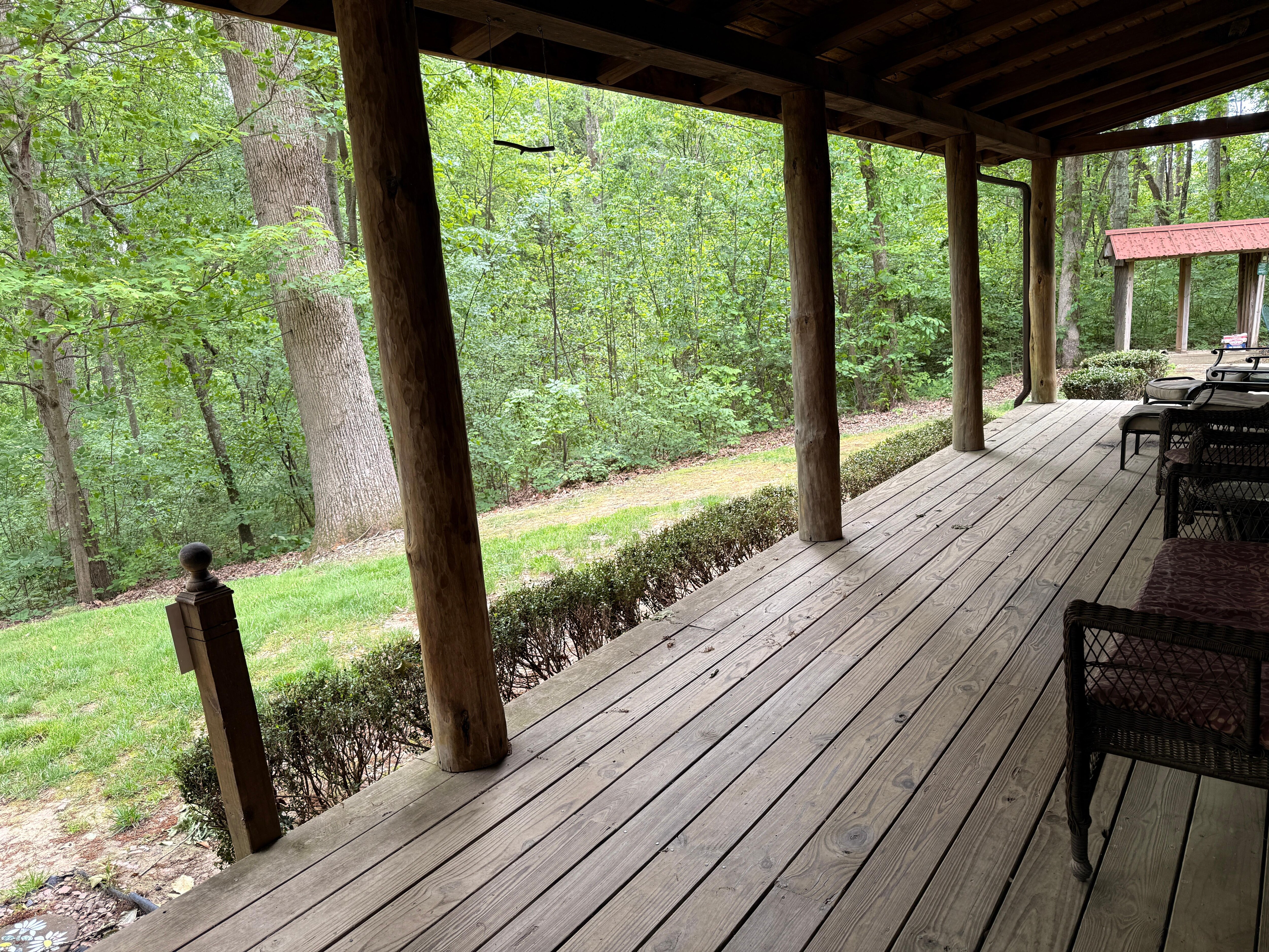 Front deck