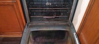 Inside of oven