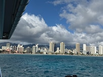 From the water