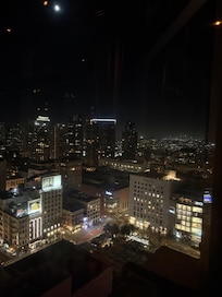 Night view at the Starlight on the 21st floor
