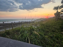 Amazing sun set