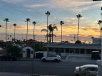 View from our balcony. Golden Hour!