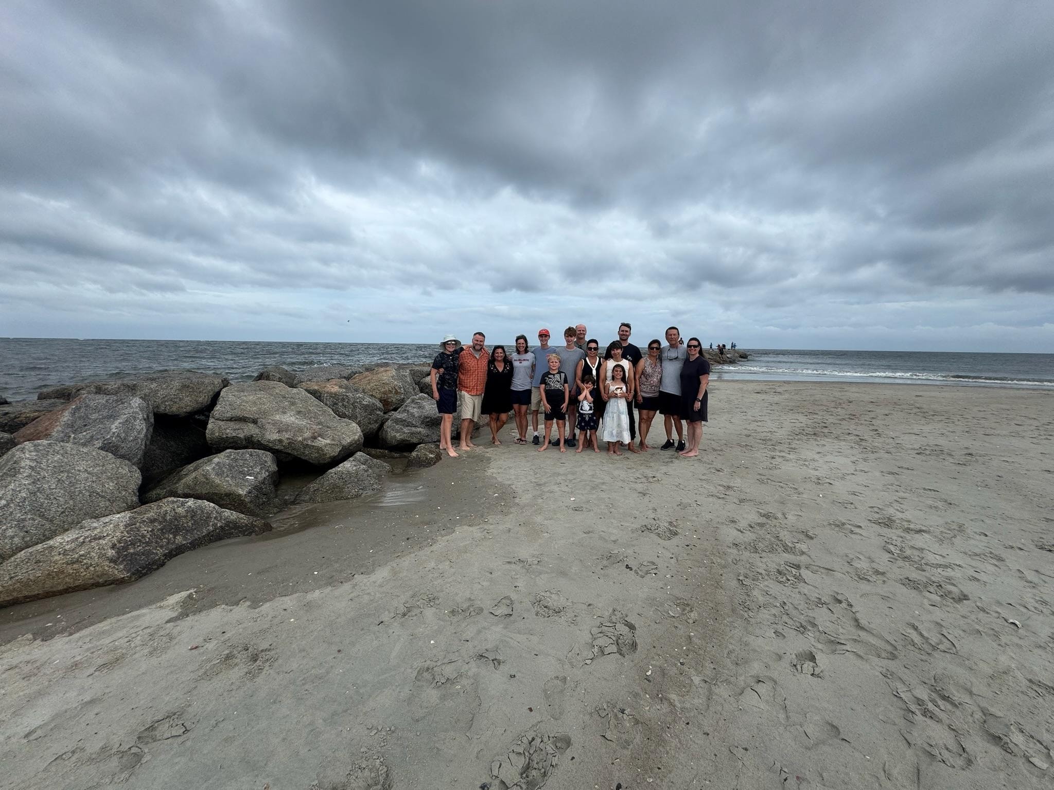 Family photo on the beach!