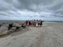 Family photo on the beach!