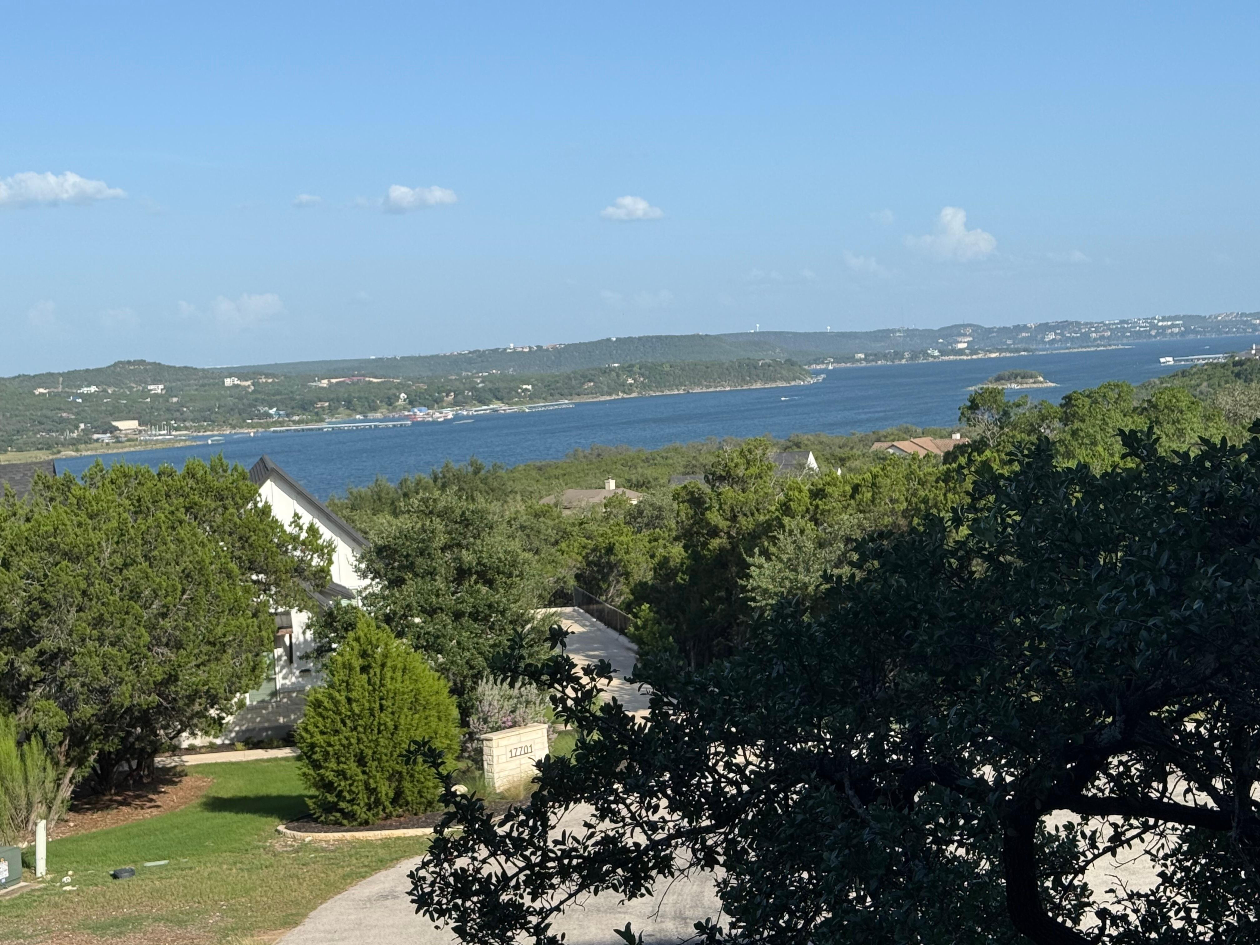 Our view from the patio.