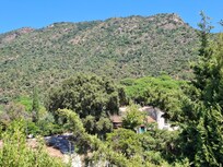 Vue depuis la terrasse.
