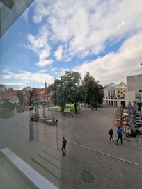 View of the square in front