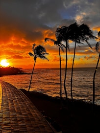 Sunrise from the deck, no special filter or lighting