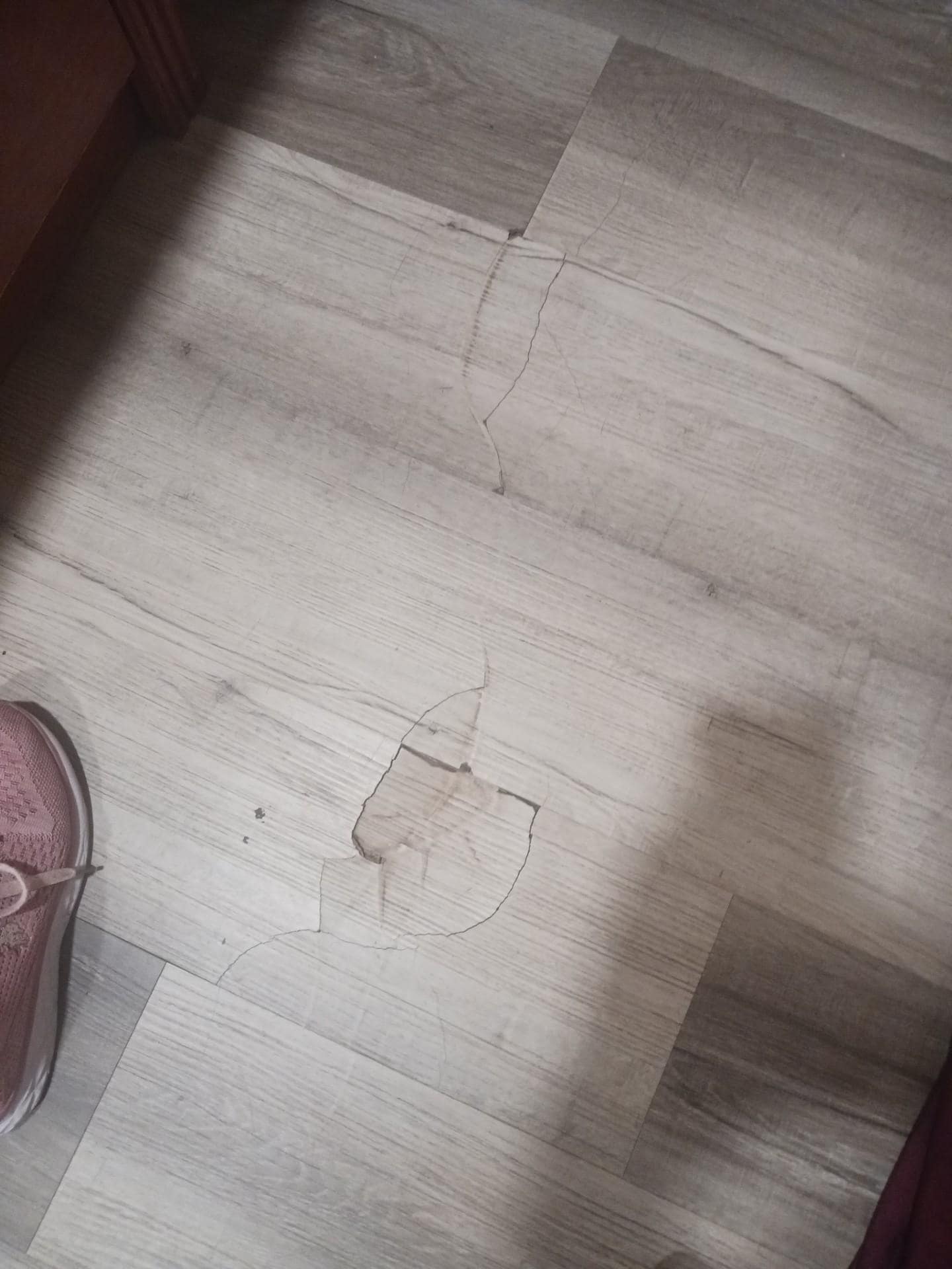 closeup of flooring