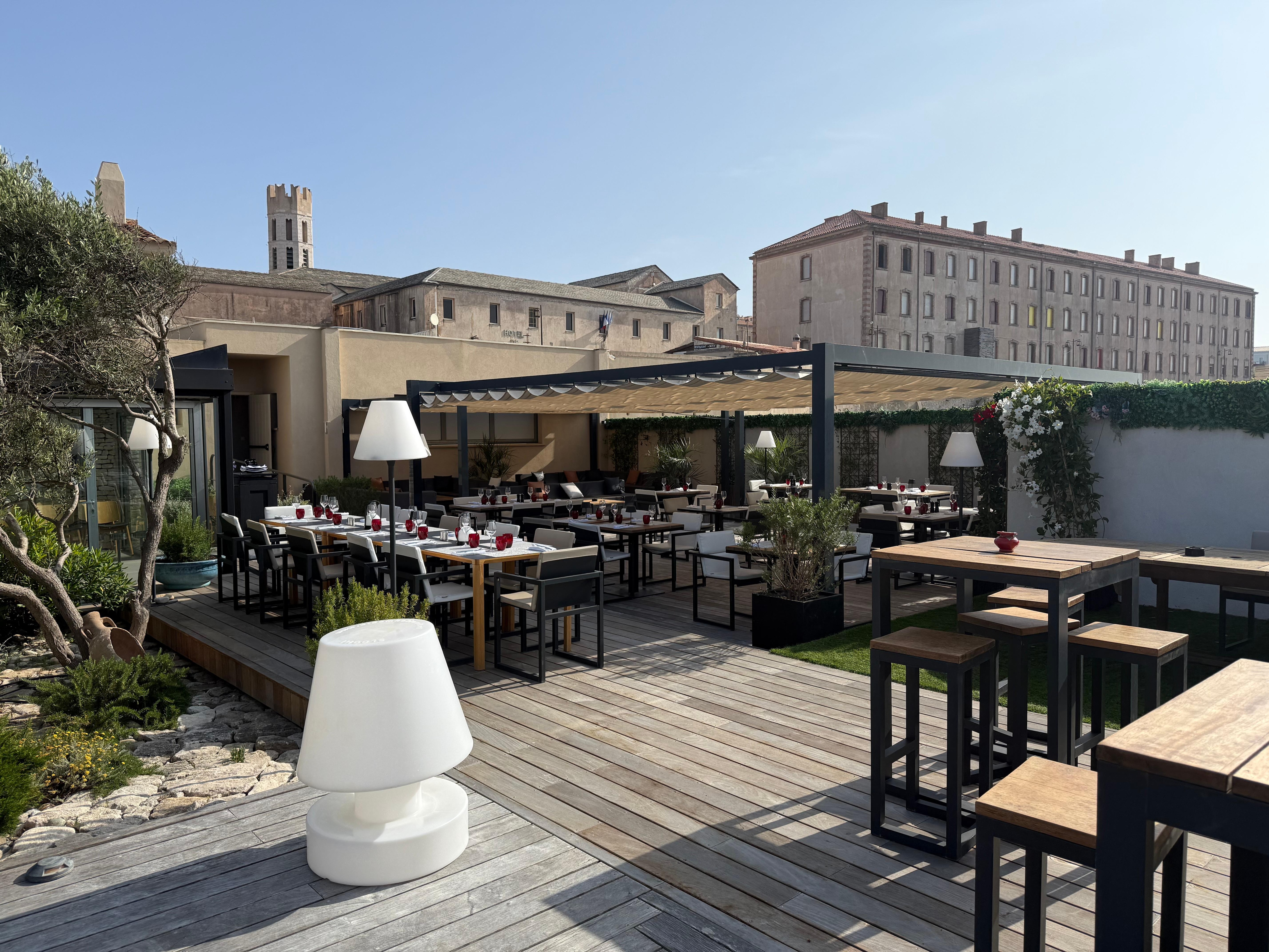 Terrasse restaurant 