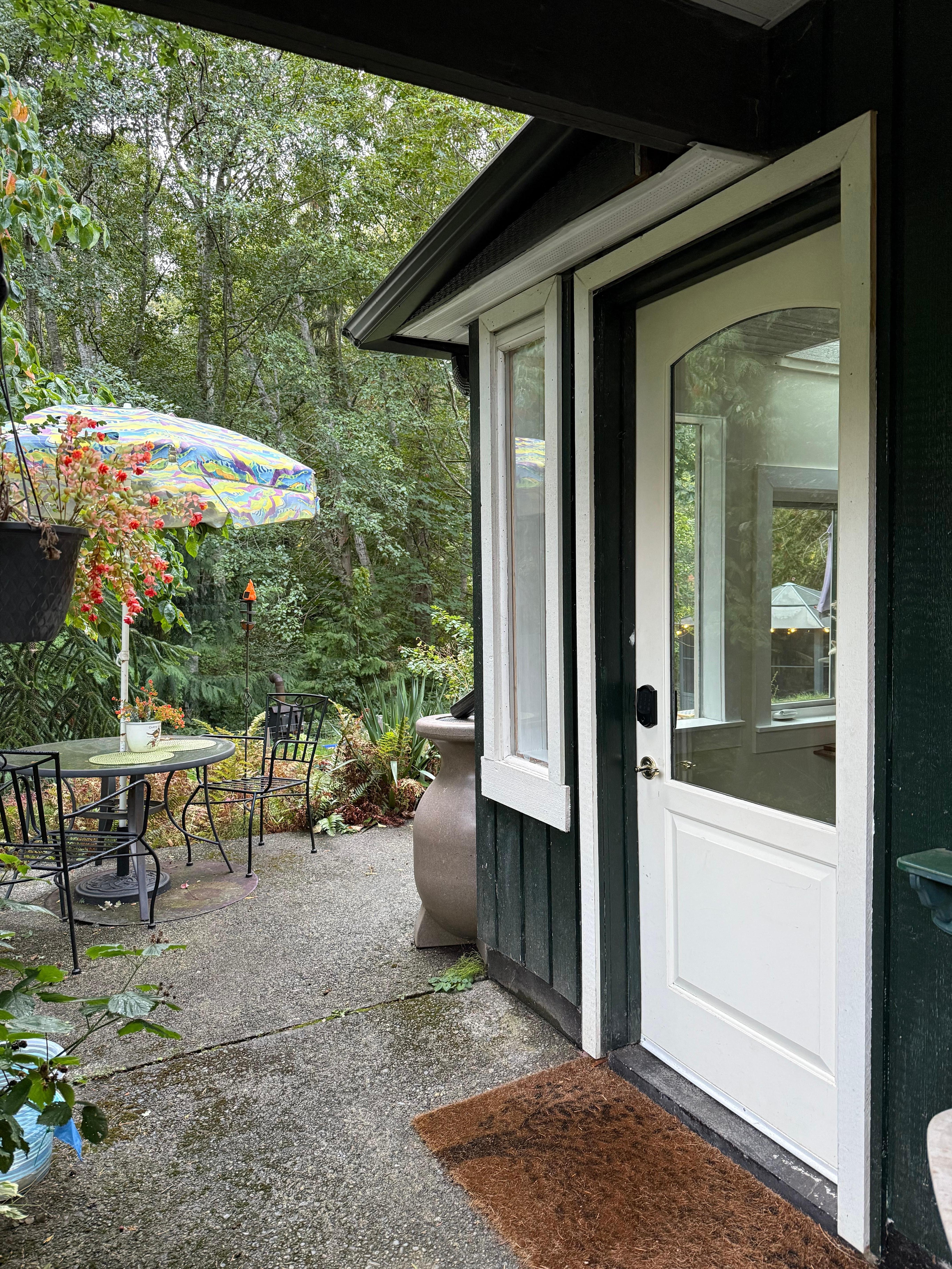 Entrance to the suite. 