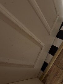 Restroom door