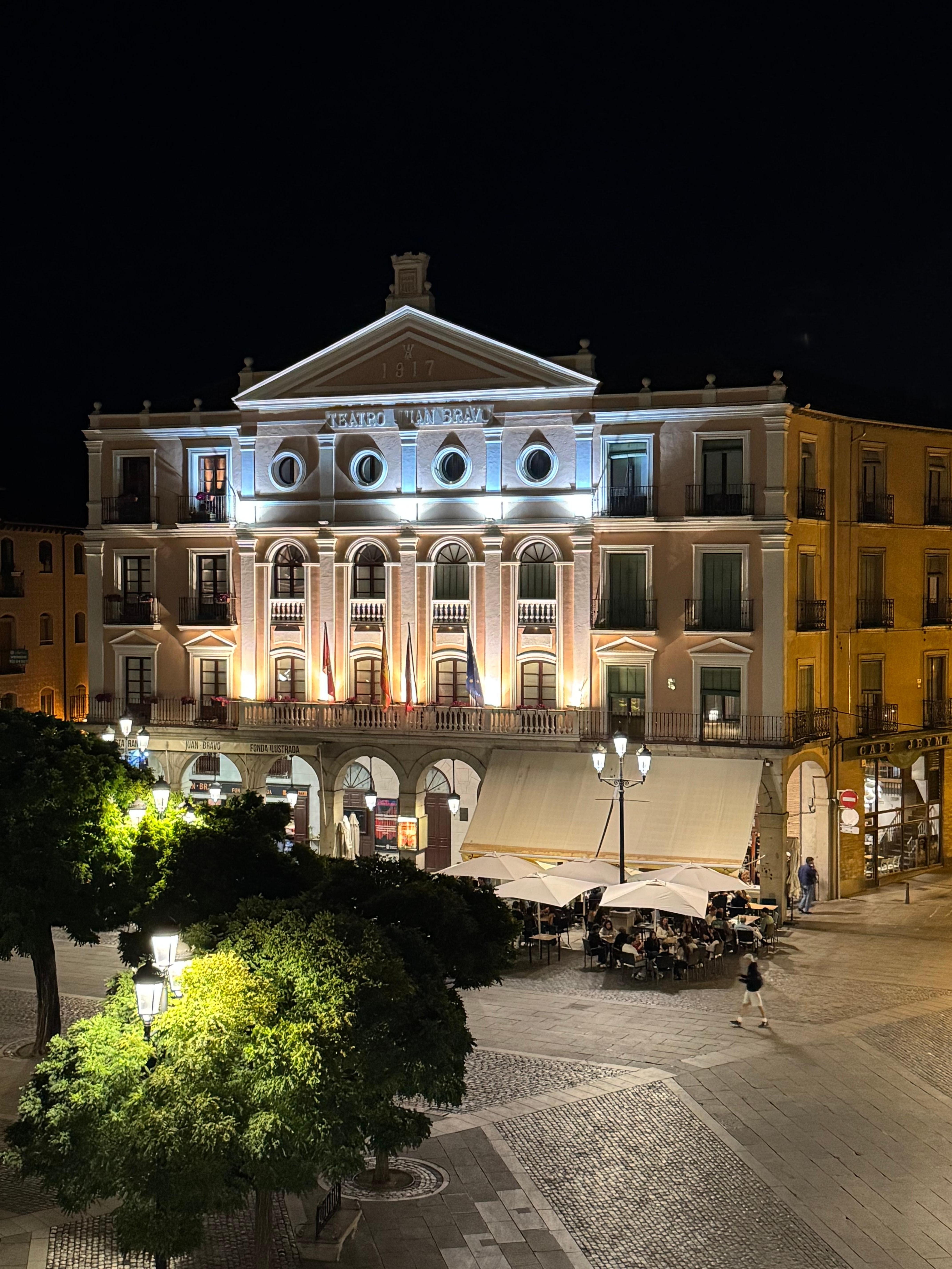 Vista desde el balcón 