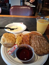 More selections were available including omelets/waffles upon request