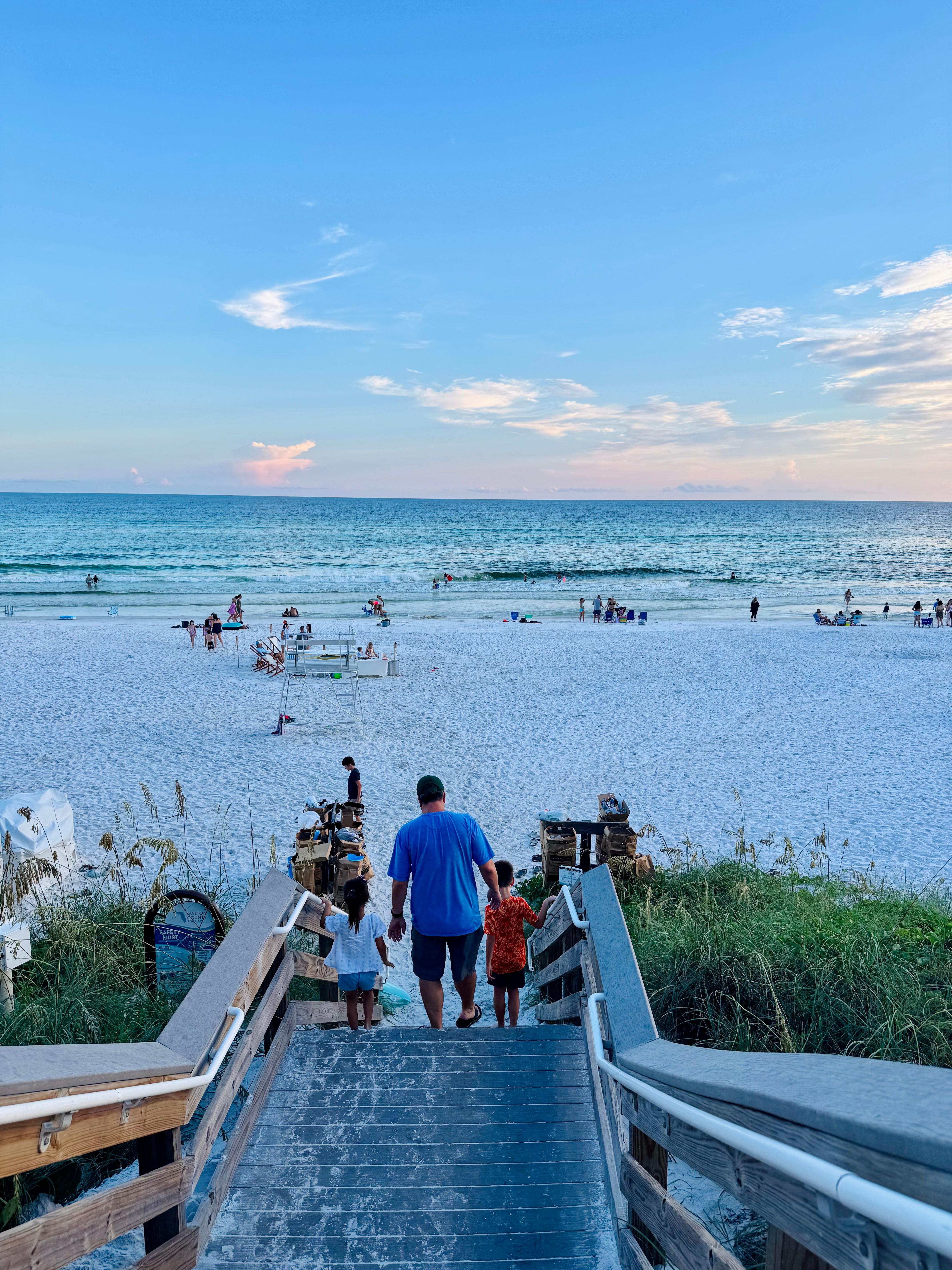 The beach was lovely! 