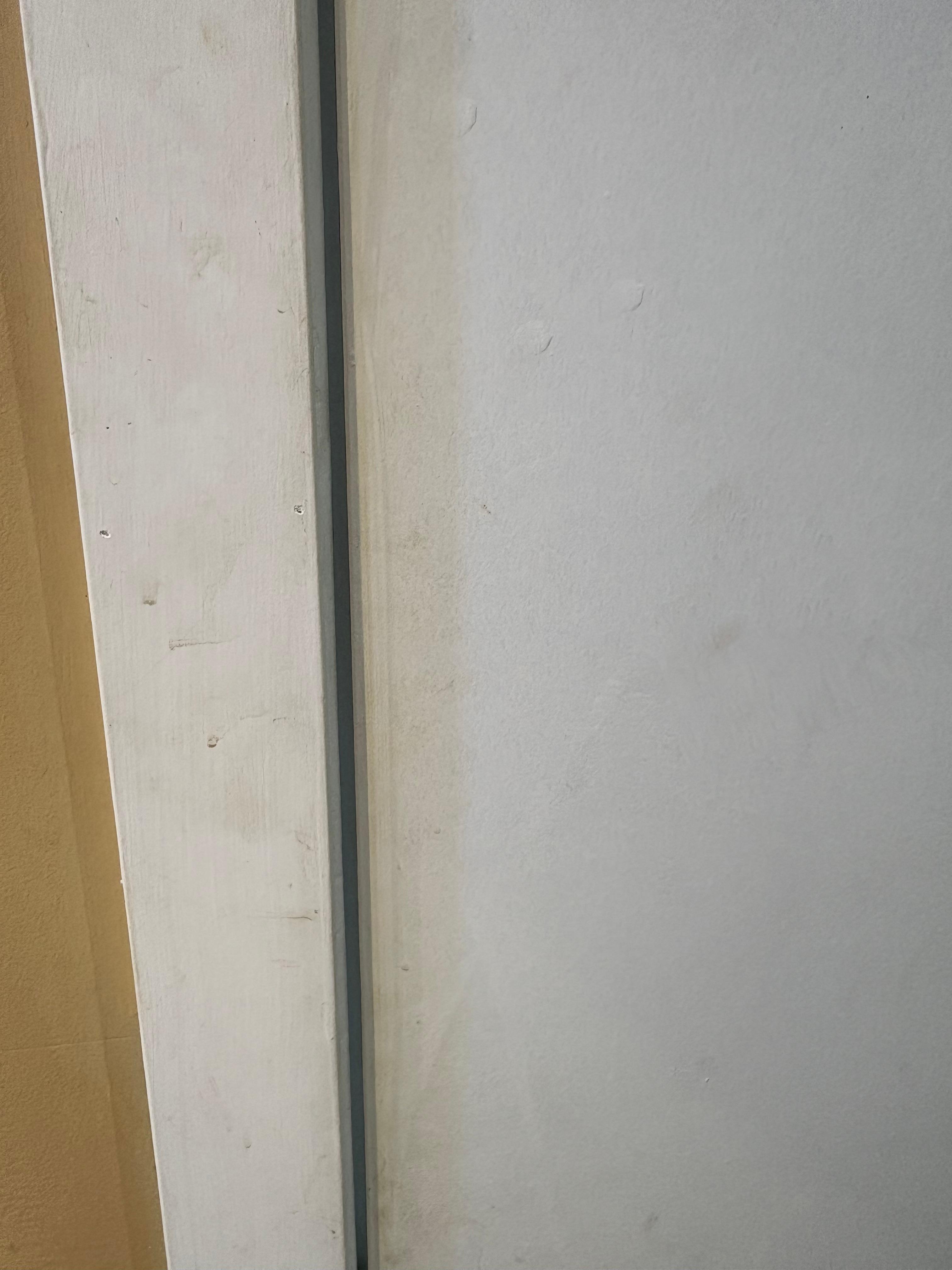 This was after I asked for house keeping to come and clean the door