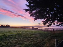 Sunrise view from the cottage
